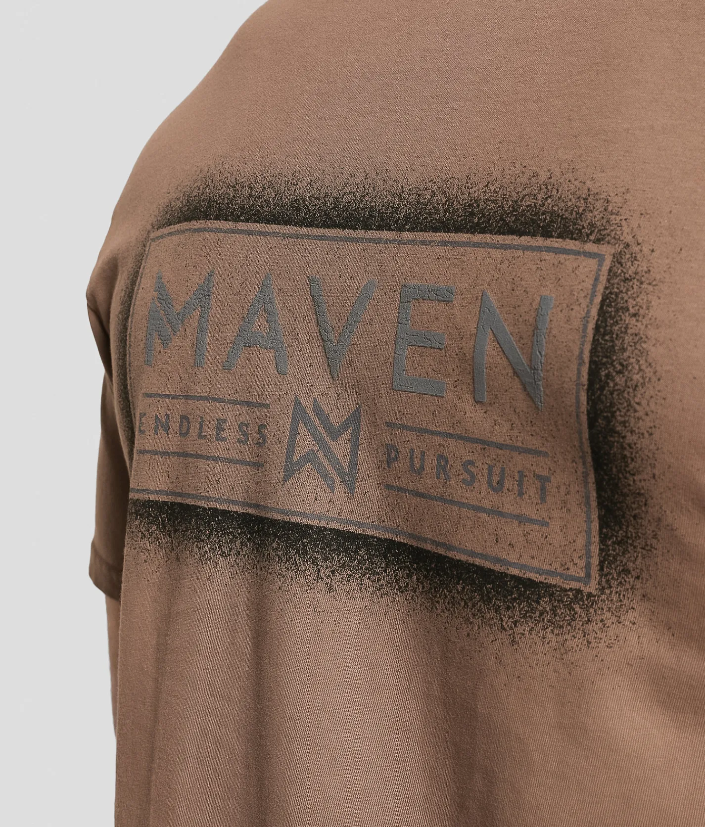 Graphic T-Shirts | Maven Co-op Hovering Badge T-Shirt Deep Taupe