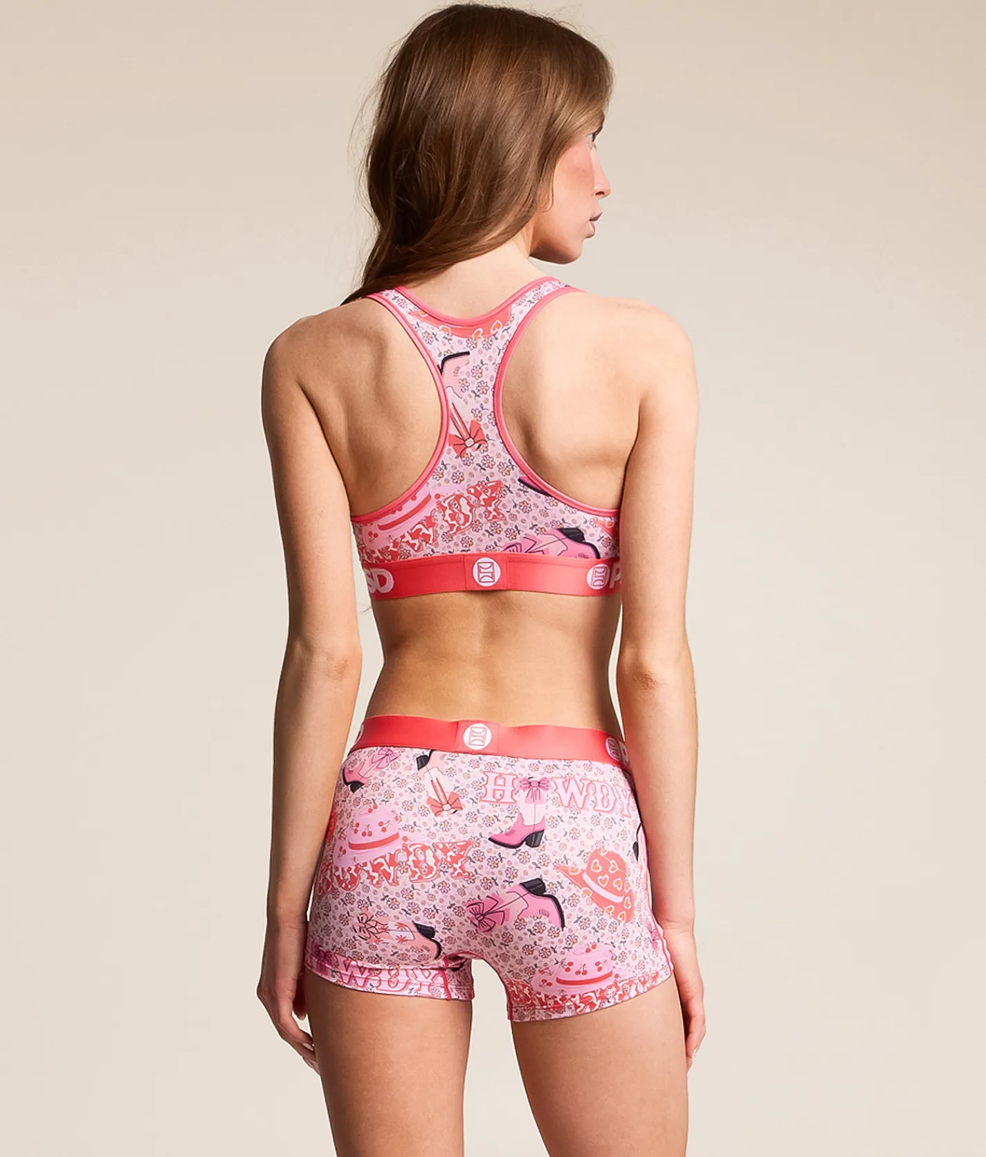 Tops | PSD Howdy Luv Stretch Sports Bra Multi
