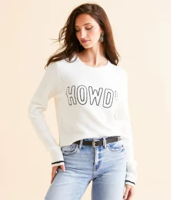Z Supply Howdy Milan Sweater Sea Salt Hot