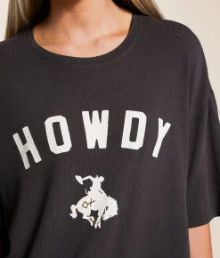 Tops | Z Supply Howdy Socal T-Shirt Black Sands