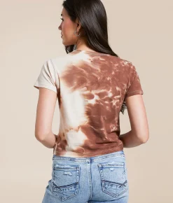 Tops | Goodie Two Sleeves Howdy T-Shirt Brown
