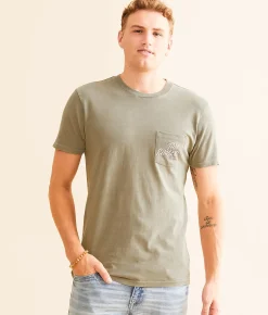 Graphic T-Shirts | Tail Chasers Club Howlin' Good Time T-Shirt Sandstone Pigment Dye