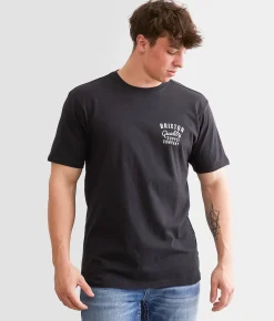 Graphic T-Shirts | Brixton Hubal T-Shirt Laurel Wreath