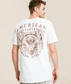 American Fighter Hubbell T-Shirt Antique White Sale