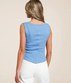 Free People Hummingbird Tank Top Ivory Sale