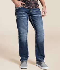 Rock Revival Jeans|Bottoms | Rock Revival Hunter Relaxed Taper Stretch Jean Hunter EQ202