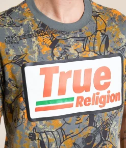 Graphic T-Shirts | True Religion Hunting Camo T-Shirt Buddha Camo