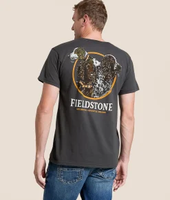 Fieldstone Hunting Spaniels T-Shirt Pepper Online