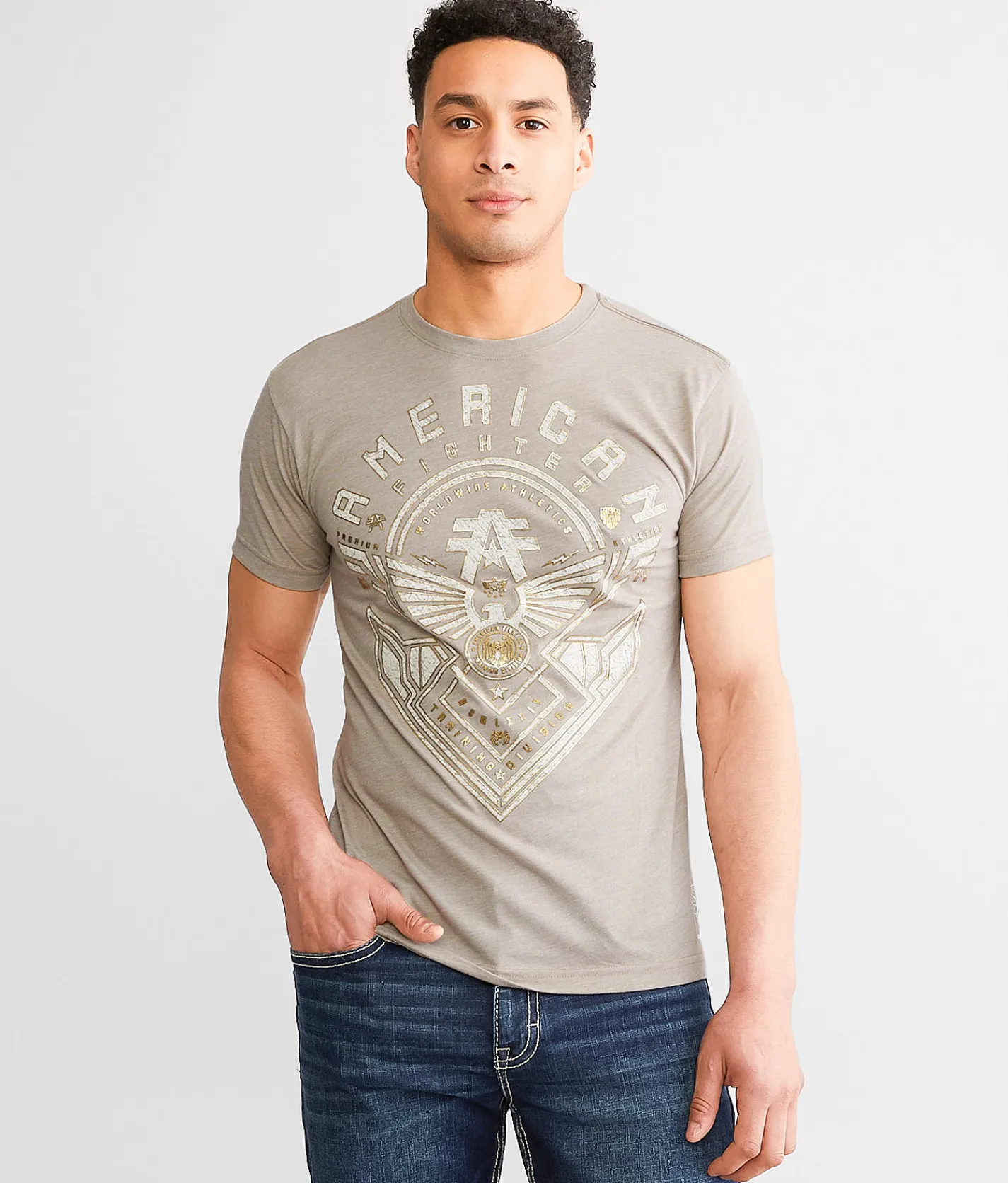 Graphic T-Shirts | American Fighter Huntsville T-Shirt Cloudy Grey