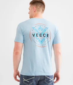 Veece Hurricane T-Shirt Canal Blue Heather Outlet