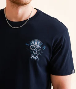 Graphic T-Shirts | Sullen Hur Skulls T-Shirt Obsidian