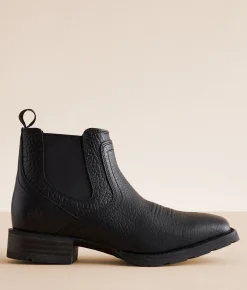 Shoes | Ariat Hybrid Low Boy Leather Cowboy Boot Black Adobe