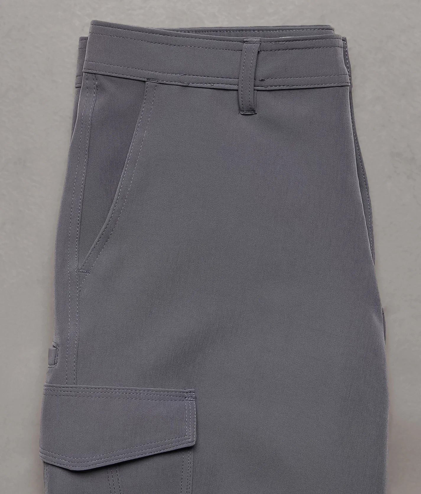 Bottoms|Shorts | BKE Hybrid Standard Cargo Stretch Short Blue Grey