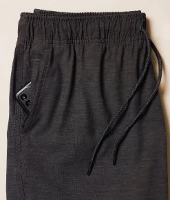 Bottoms|Shorts | Departwest Hybrid Stretch Short Black