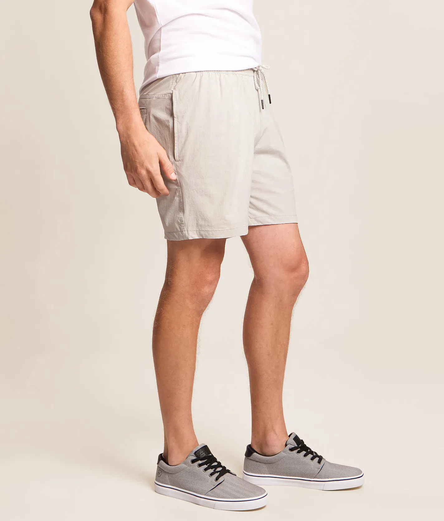 Bottoms|Shorts | Departwest Hybrid Stretch Short Harbor Mist
