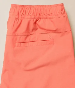 Bottoms|Shorts | Departwest Hybrid Stretch Short Georgia Peach
