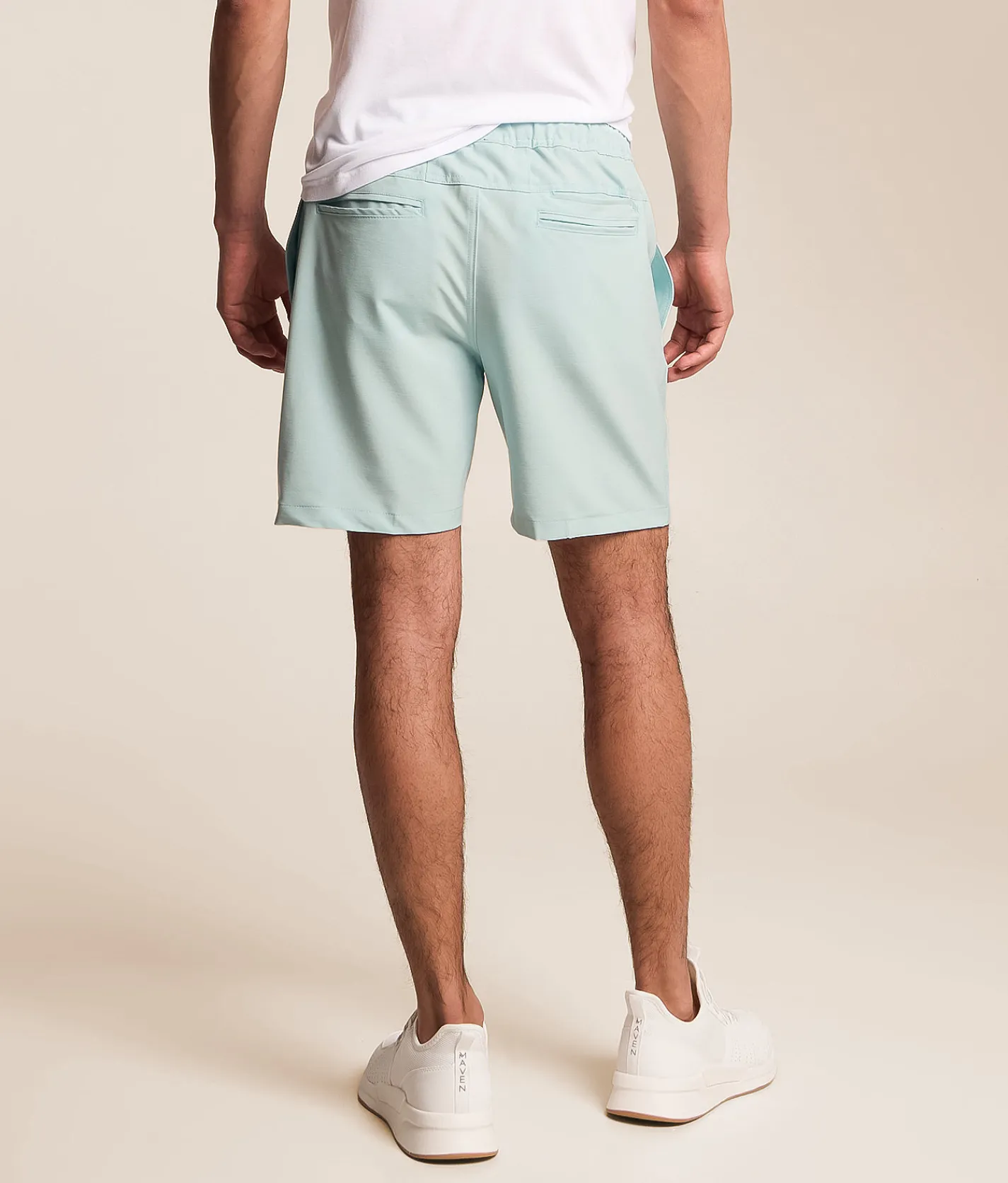 Departwest Hybrid Stretch Short Iced Aqua Online