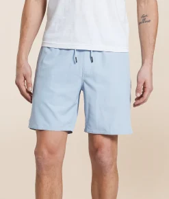 Bottoms|Shorts | Departwest Hybrid Stretch Short Zen Blue