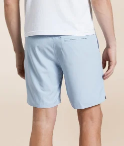 Bottoms|Shorts | Departwest Hybrid Stretch Short Zen Blue