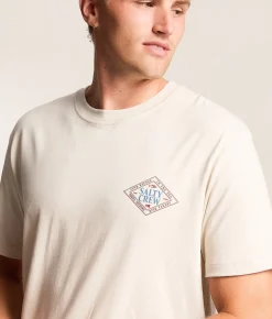 Tops|Graphic T-Shirts | Salty Crew Iconic T-Shirt Bone
