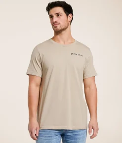 Pendleton Icon Logo T-Shirt Tan