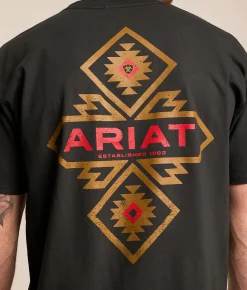 Ariat Iconograhpic T-Shirt Vintage Black Discount