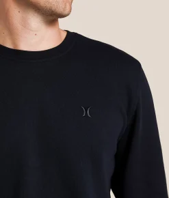 Tops | Hurley Icon Pullover Black