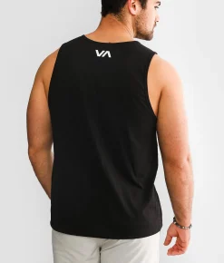 Activewear | RVCA Icon Sport Tank Top Army Blue