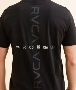 RVCA Icons T-Shirt Black Hot