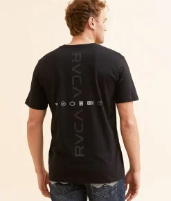 RVCA Icons T-Shirt Black Hot