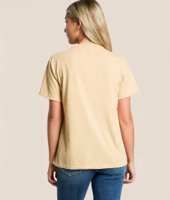 Tops | Hooey Icon T-Shirt Tan