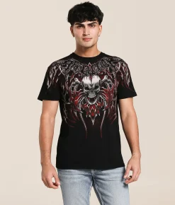 Graphic T-Shirts | Affliction Immortal Empire T-Shirt Black