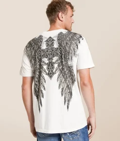Tops|Graphic T-Shirts | Affliction Immortal Scream T-Shirt White