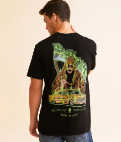 Graphic T-Shirts | Sullen Impala T-Shirt Jet Black