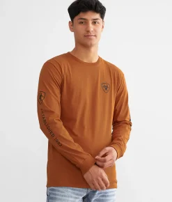Ariat Imprint T-Shirt Burnt Umber Outlet