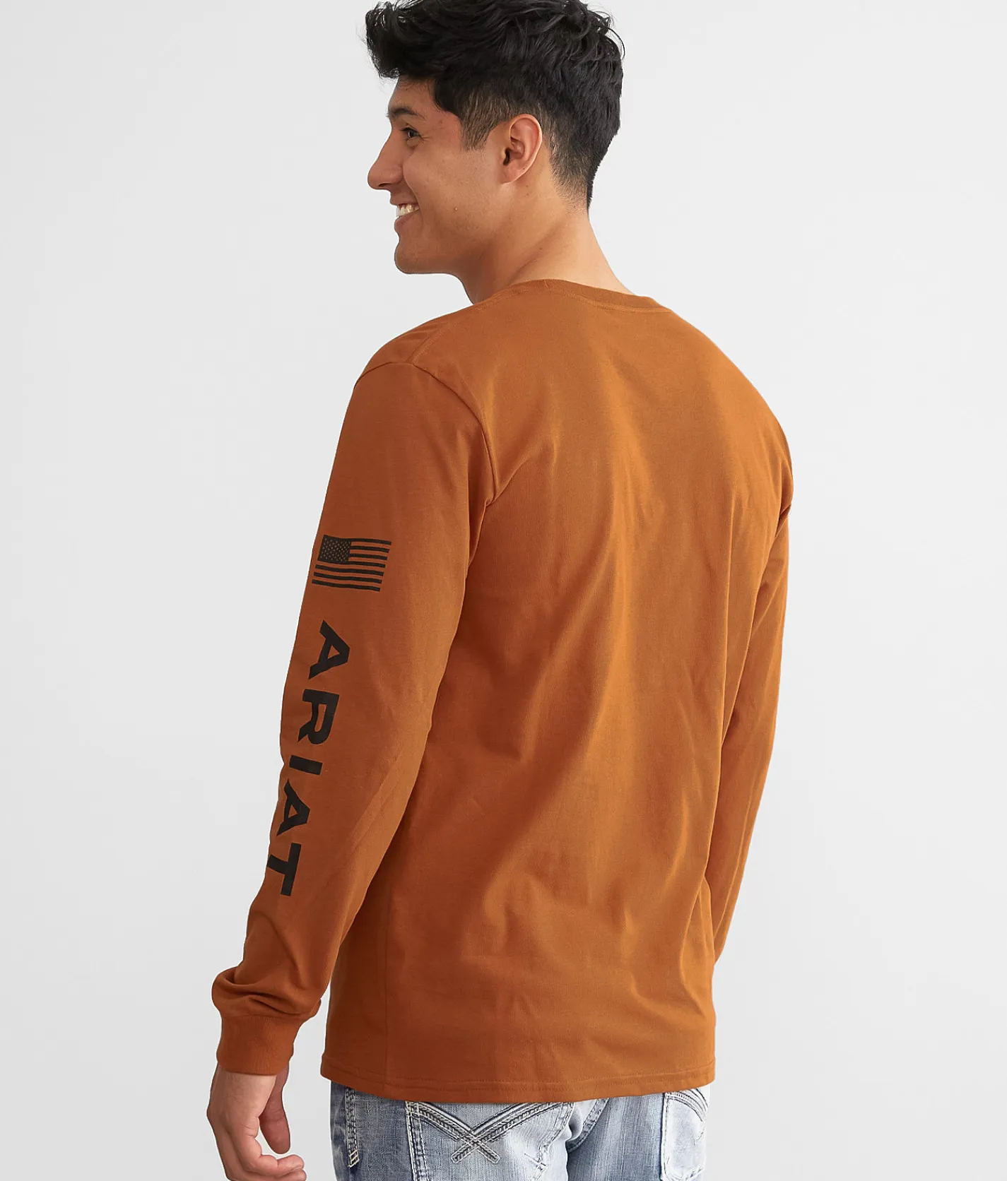 Ariat Imprint T-Shirt Burnt Umber Outlet