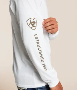 Tops|Graphic T-Shirts | Ariat Imprint T-Shirt White