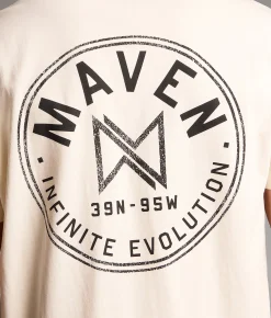 Tops|Graphic T-Shirts | Maven Co-op In Circles II Performance T-Shirt Sugar Swizzle