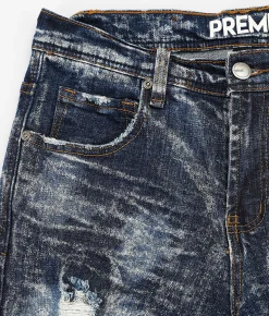 Sale Jeans|Bottoms | PREME Skinny Stretch Jean Indigo