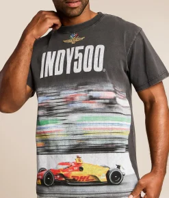 Tops|Graphic T-Shirts | PHILCOS Indy 500 T-Shirt Black