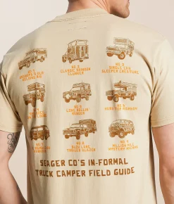 Seager Informal Truck Guide T-Shirt Cream Hot