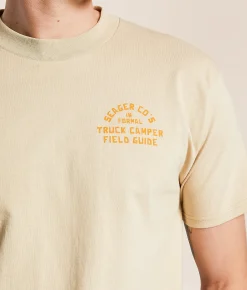 Seager Informal Truck Guide T-Shirt Cream Hot