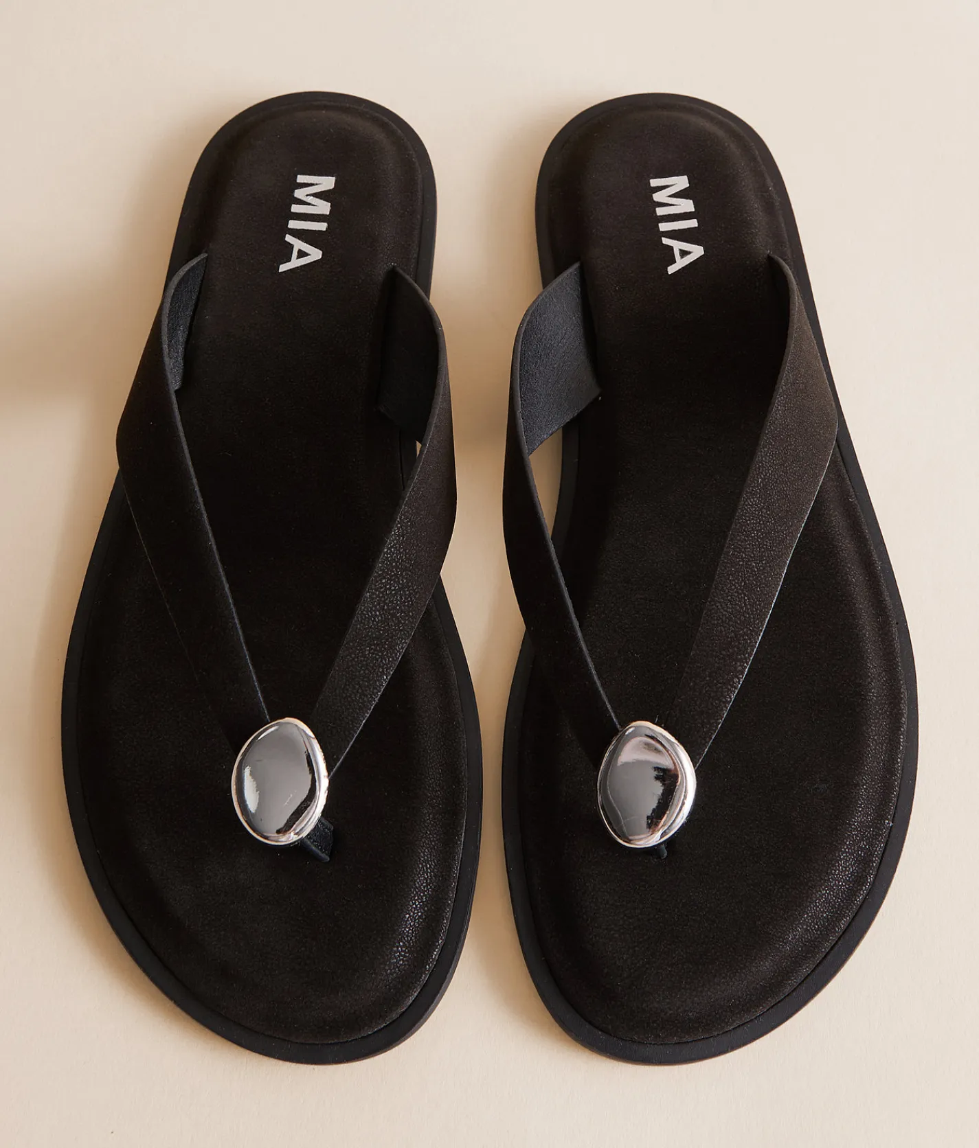 Mia Ingridd Flip Flop Black Outlet