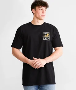 Graphic T-Shirts | Salty Crew Ink Slinger T-Shirt Blue Fog