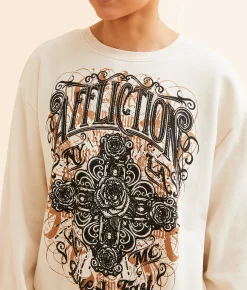 Tops | Affliction Inkwell Ranch Pullover Rock