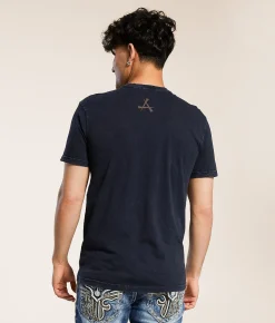 Tops|Graphic T-Shirts | Affliction Inner Abyss T-Shirt Black Lava Wash