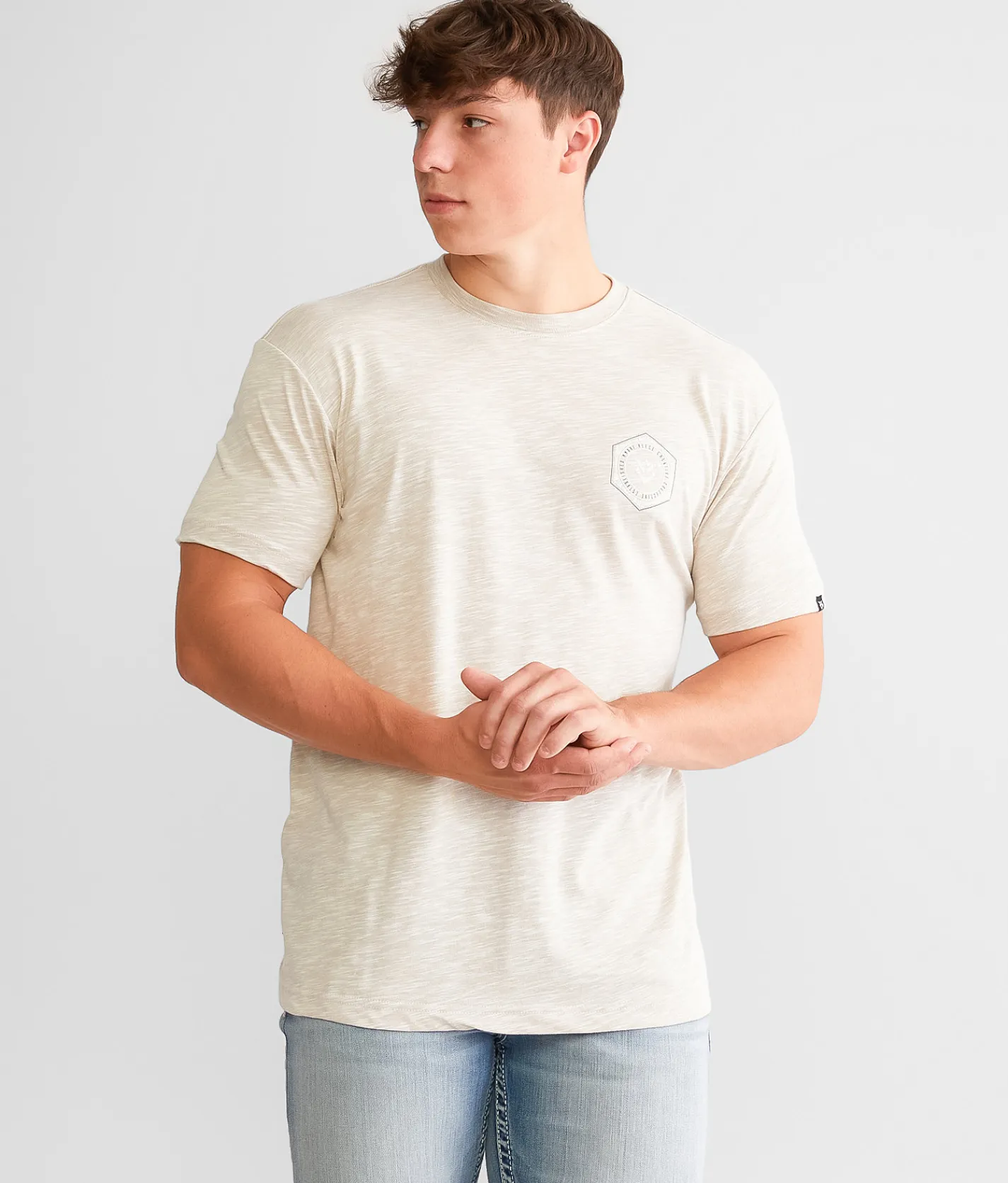 Graphic T-Shirts | Veece Inner Circle T-Shirt White Tan