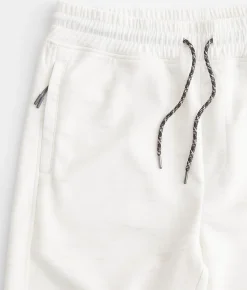 Bottoms|Activewear | Departwest Interlock Jogger White