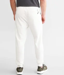 Bottoms|Activewear | Departwest Interlock Jogger White