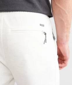 Bottoms|Activewear | Departwest Interlock Jogger White